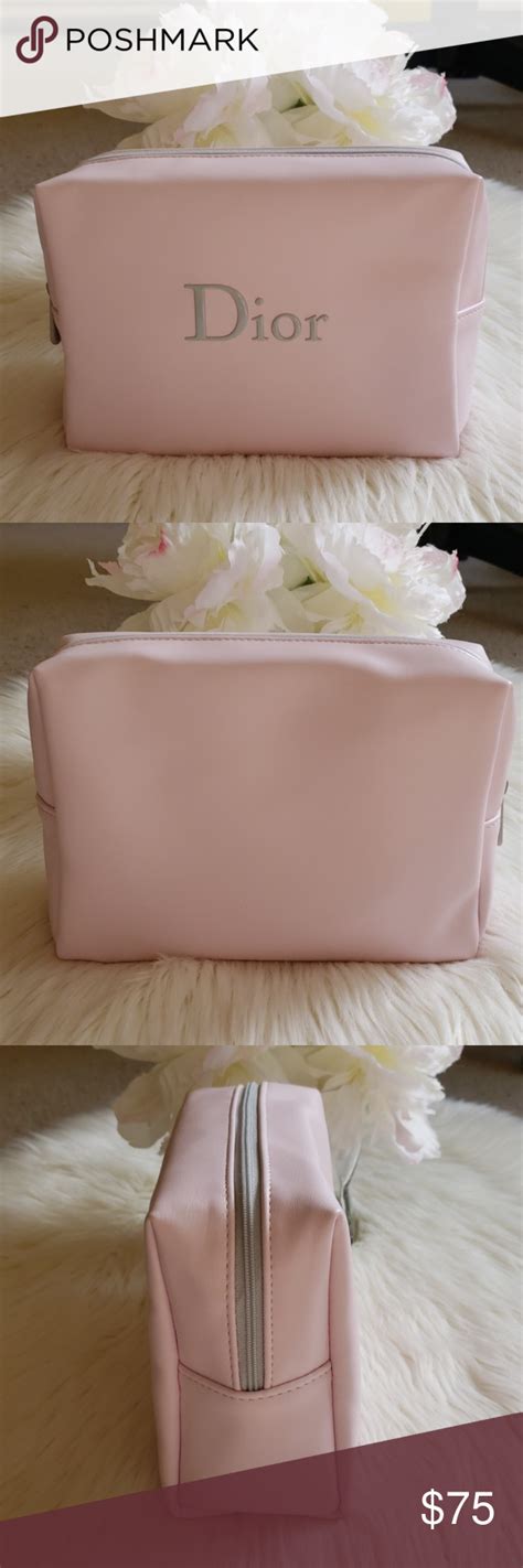 pink dior makeup pouch|dior makeup pouch complimentary.